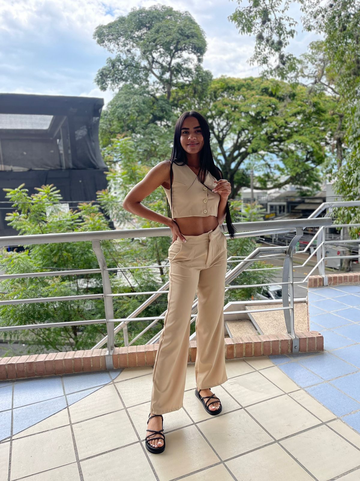 Set chaleco y pantalón