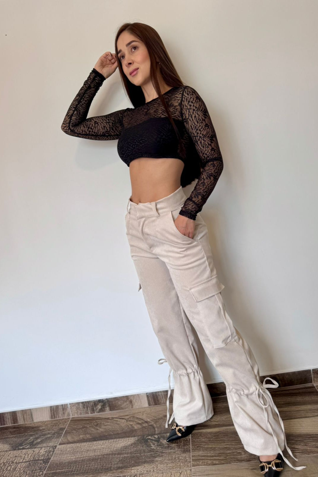 Pantalón cordón bota