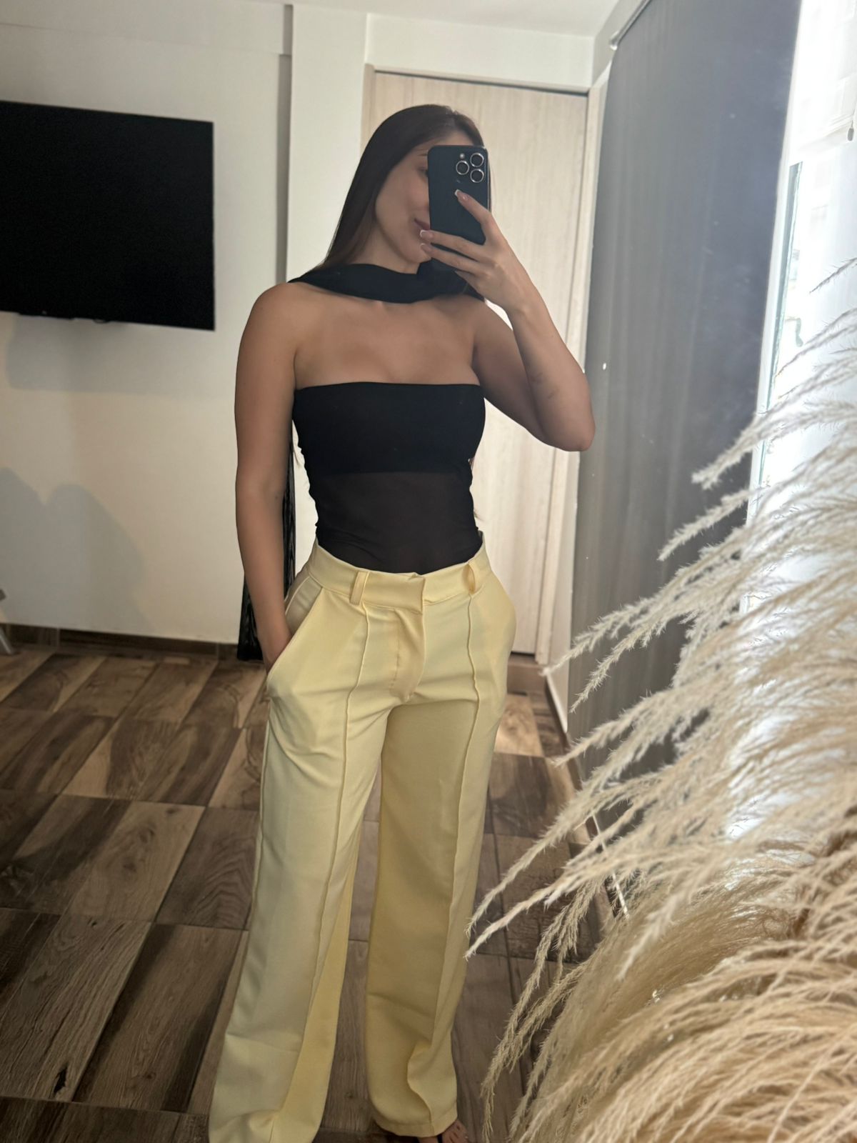 Pantalon tipo sastre