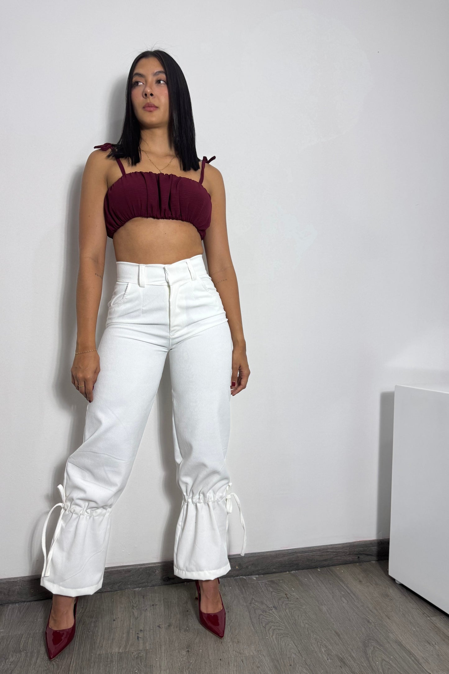 Pantalón básico cordón