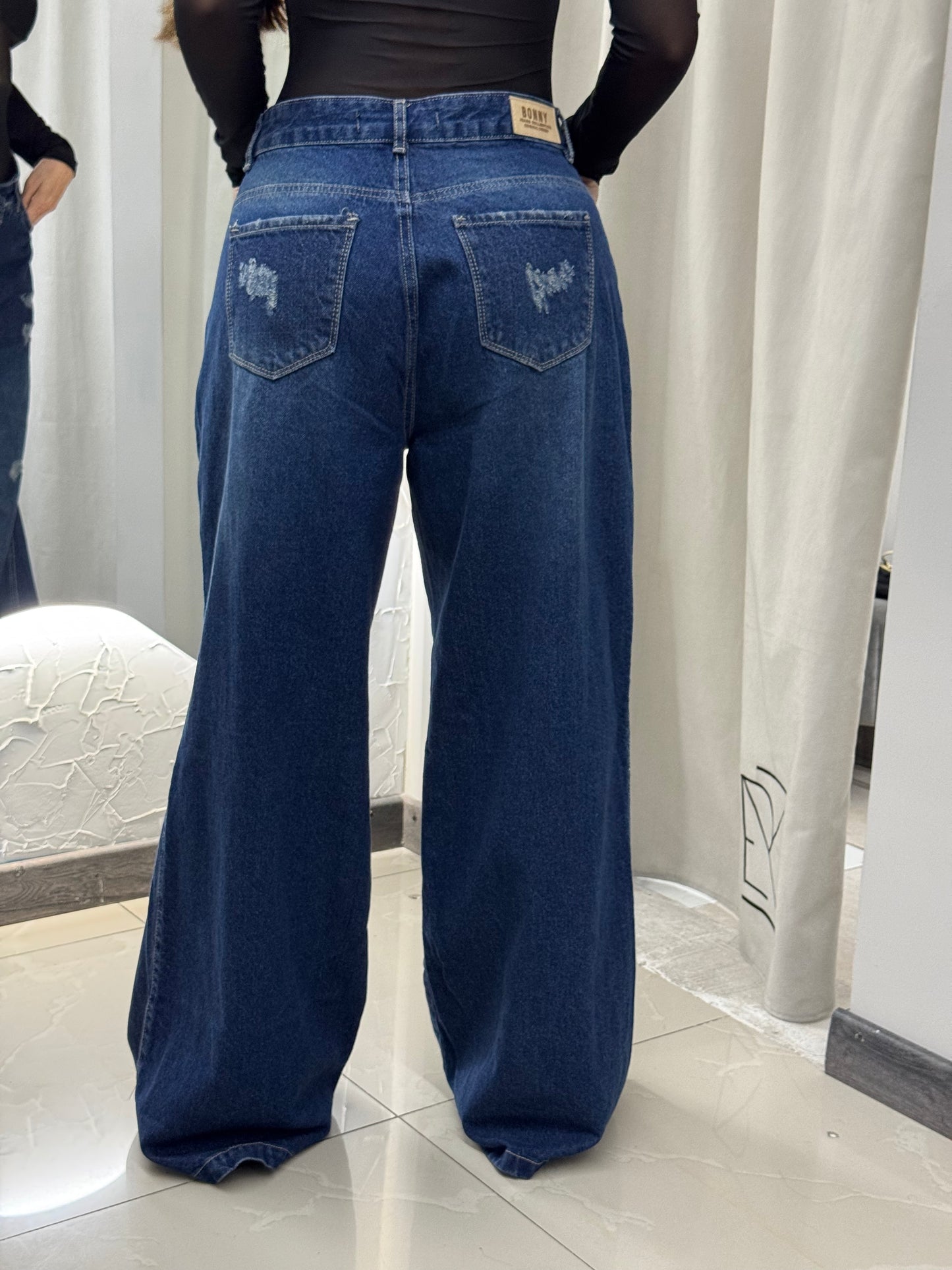 Wide leg con diseño