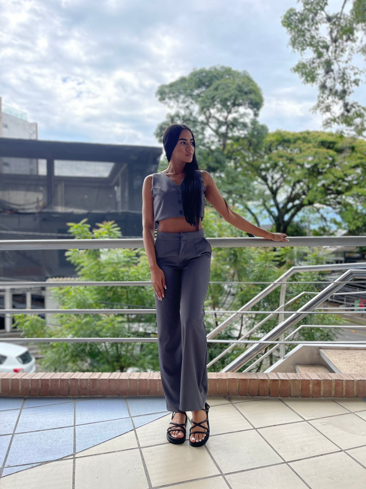 Set chaleco y pantalón