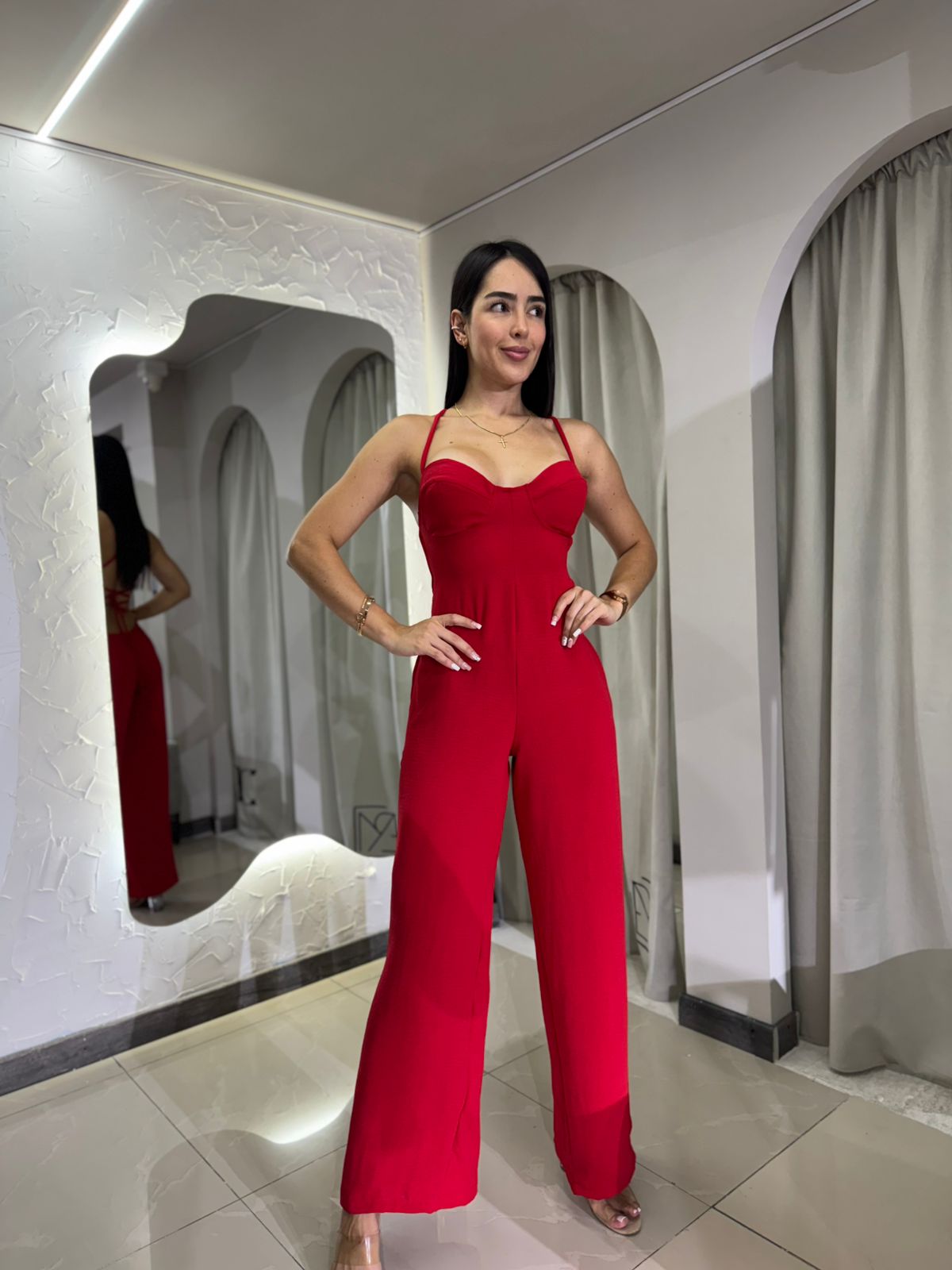 Enterizo diseño copas