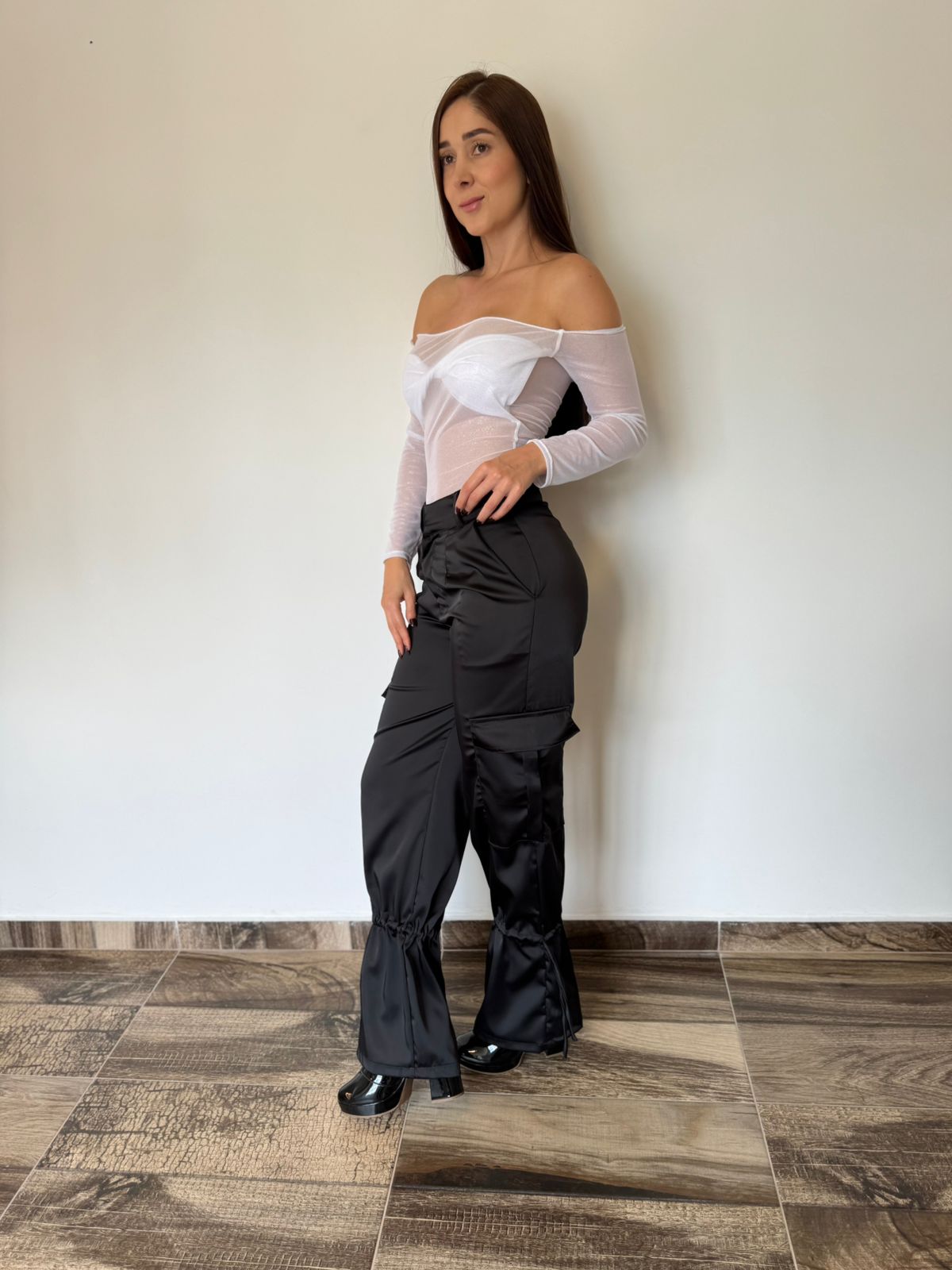 Pantalón cordón bota